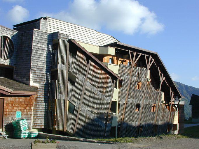 Elévation nord : corps de bâtiment à l'ouest de l'entrée