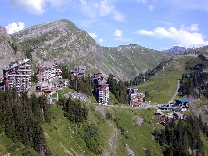 Vue d'ensemble depuis le nord-ouest