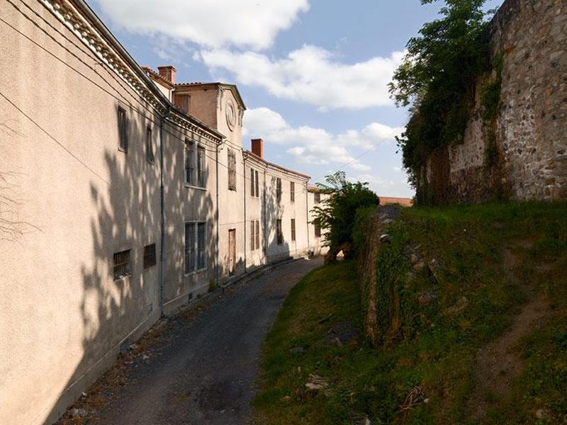 Vue de l'élévation antérieure, rue Saint-Aubrin.