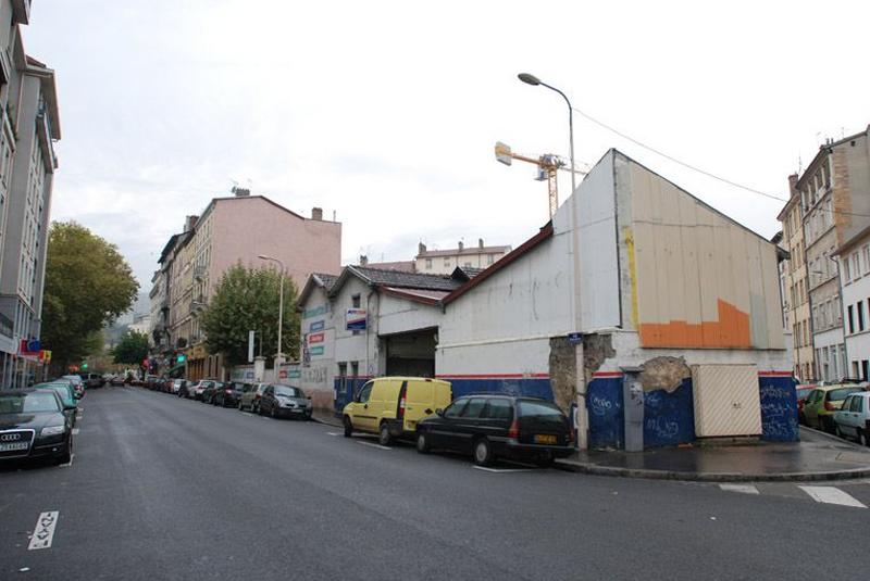 Vue d'ensemble sud du site