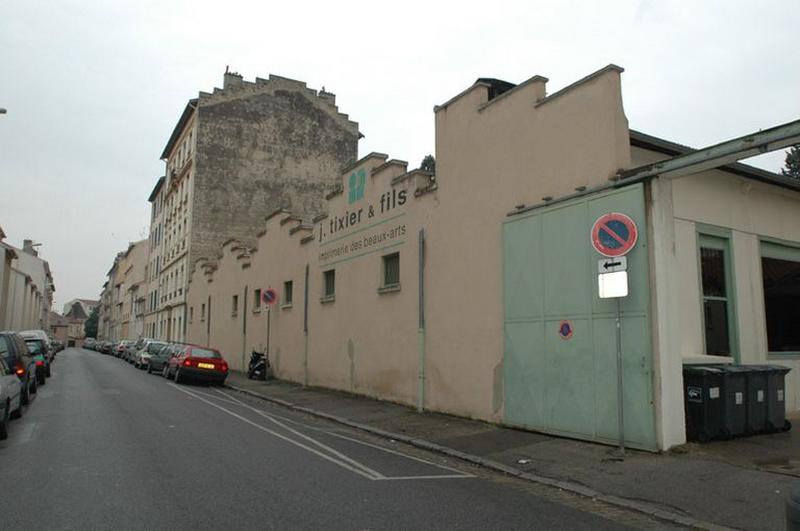 Vue sud ouest de la façade principale