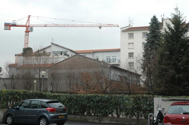 Entrepôt vitrerie, vue générale sud ouest