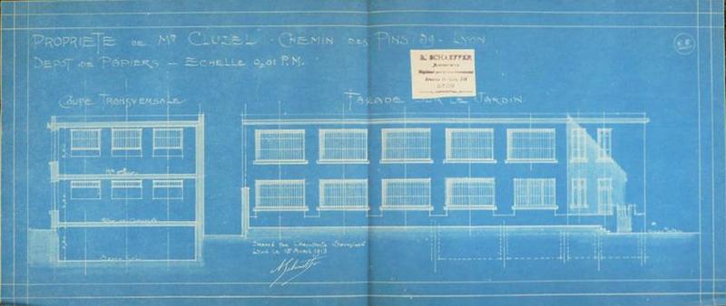 Usine de papeterie (papier gommé) Cluzel puis les ateliers du Rhône pour les diminués physiques puis oeuvre hospitalière françasie de l'ordre de Malte actuellement Acoucité associations partis politiques syndicats et ordres professionnels