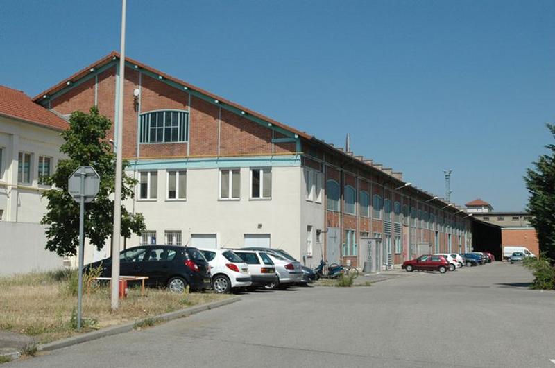 Vue nord des entrepôt (bâtiment n° 15)