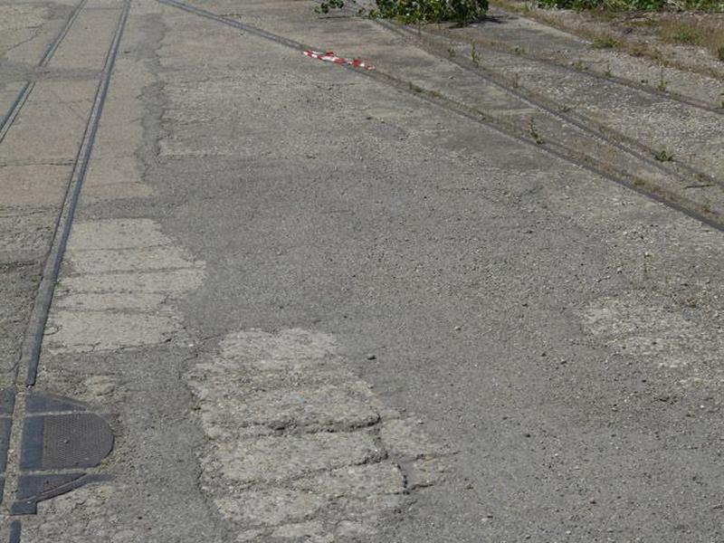 traces au sol des voies