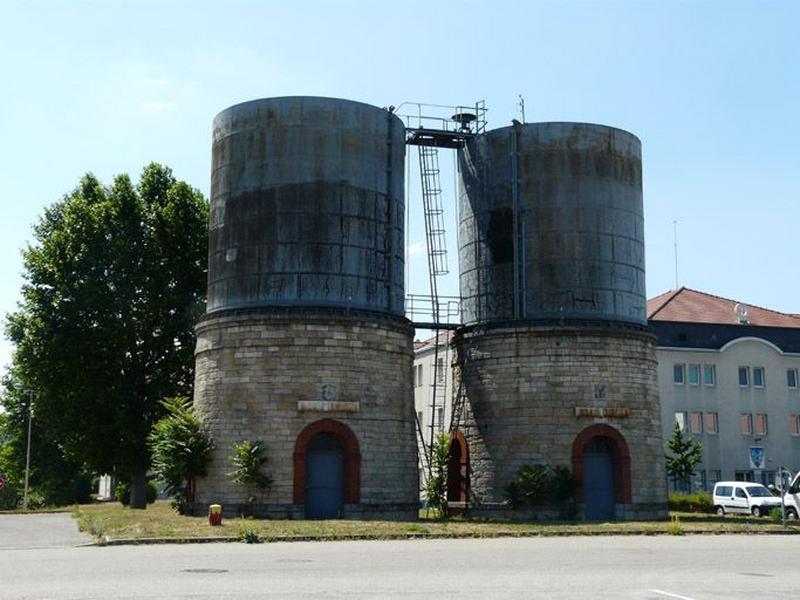 Vue des châteaux d'eau