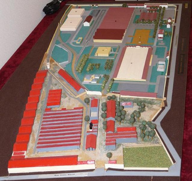Maquette réalisé par Philippe Margheri, civil travaillant au 7eme RMAT