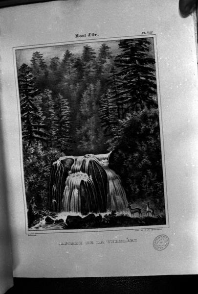 Mont d'Or [sic] Cascade de la Vernière