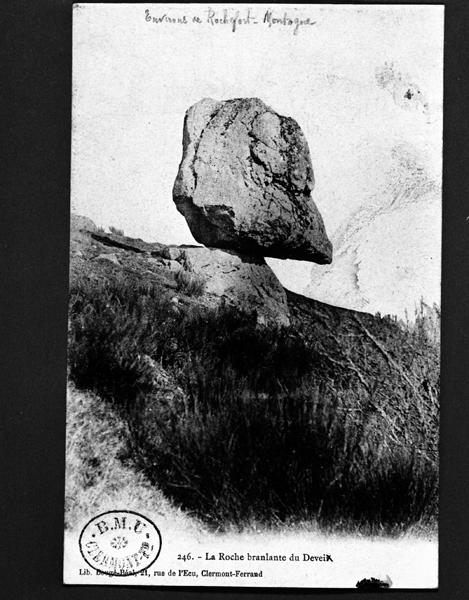La Roche branlante du Deveix