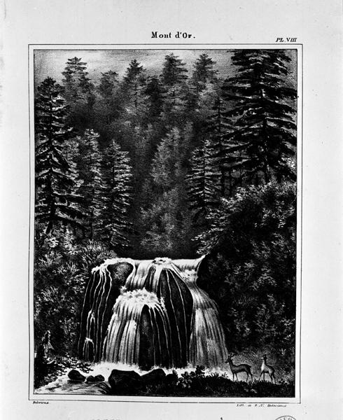 Mont d'Or [sic] Cascade de la Vernière