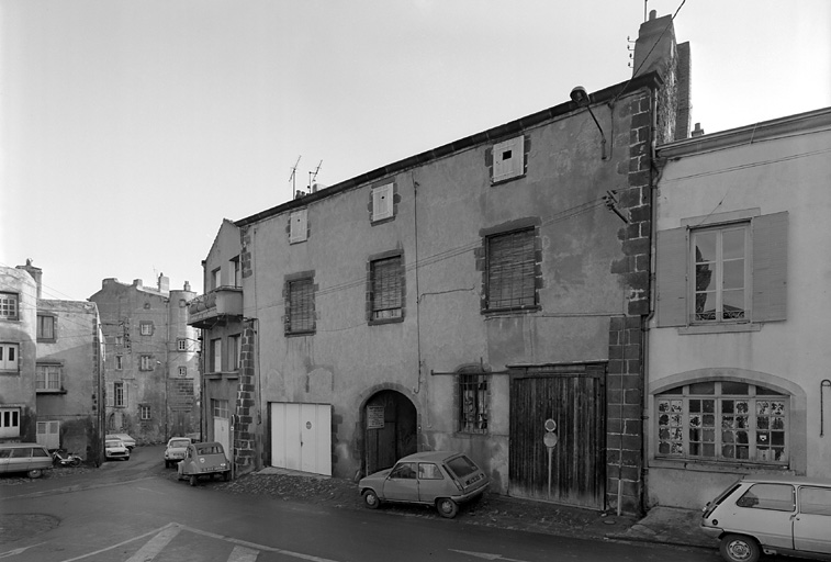 Elévation sur la rue Malouet