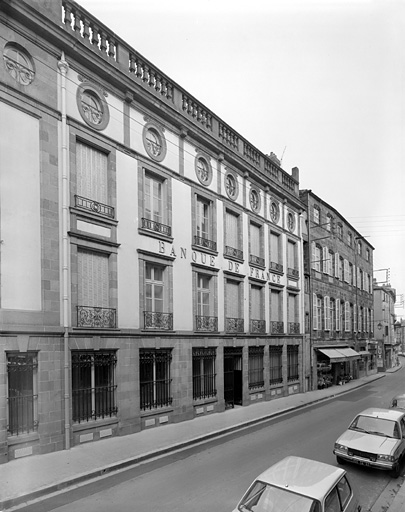 Elévation sur rue