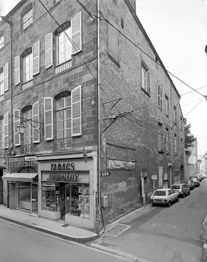 Elévation sur rue (à gauche) et sur la rue Pascal (à droite)