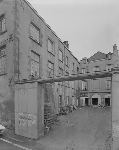 Elévations sur cour