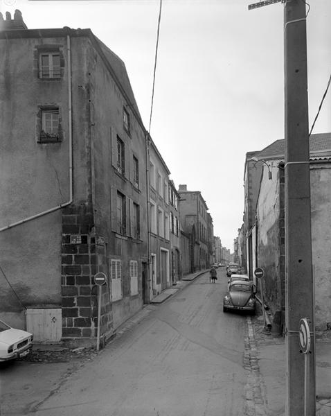 Rue Soubrany, vue générale prise depuis la rue de l'Hôtel-des-Monnaies