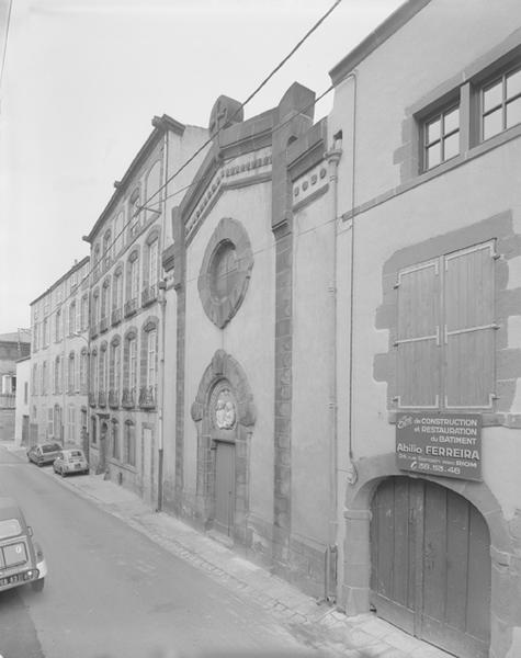 Chapelle de congrégationistes dite de Saint-Joseph, des missionnaires de la société de Marie, des pères maristes, actuellement intégrée au musée régional d'Auvergne