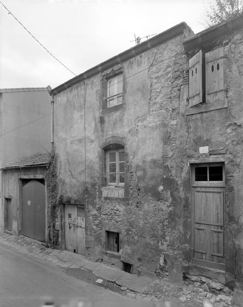 Edifice disparu : 80 rue Lafayette, élévation sur rue