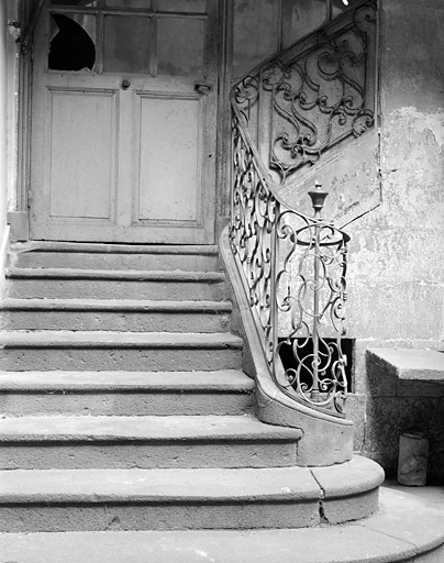 Escalier, 1ère volée