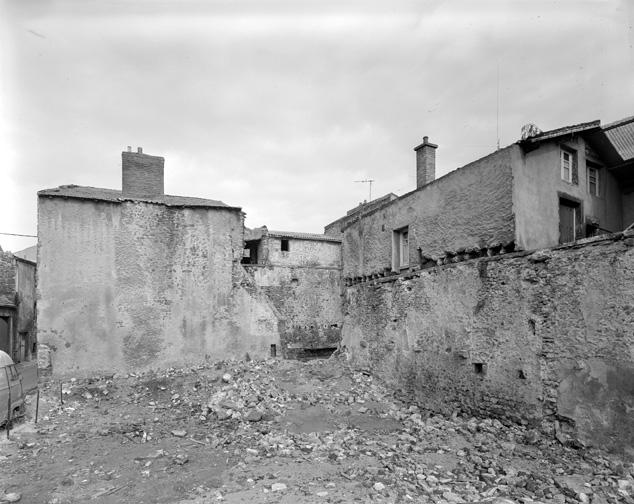 Edifice disparu : [49] rue Lafayette (1987 CE 351), vue générale