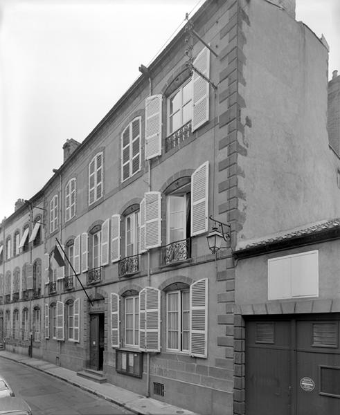 Elévation sur rue