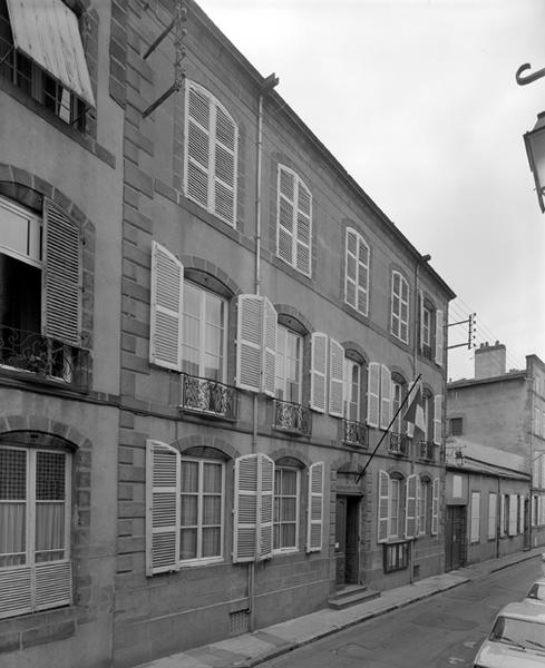 Elévation sur rue