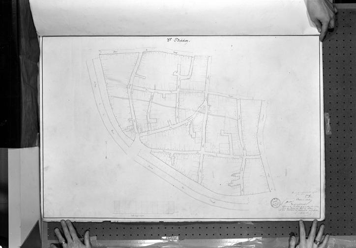 Plan d'alignement, 3e division, par Faurèle, 1872