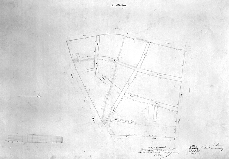 Plan d'alignement, 4e division