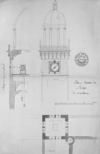 Plan et élévation.