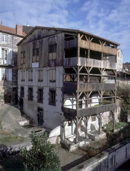 Vue générale de la Grande Tannerie depuis le sud-ouest