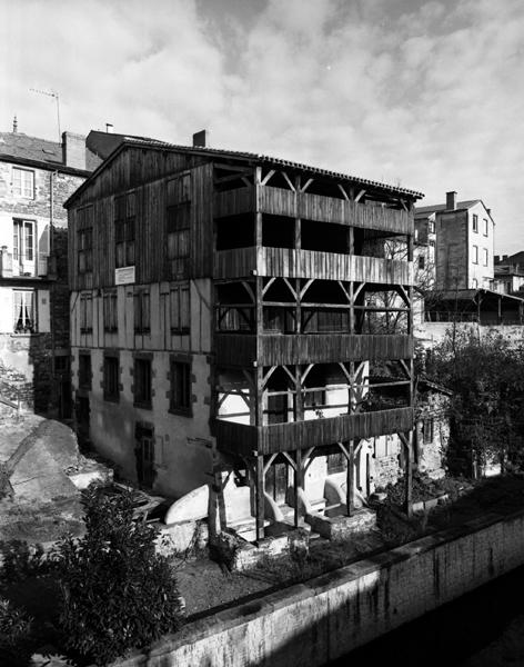 Vue générale de la Grande Tannerie depuis le sud-ouest