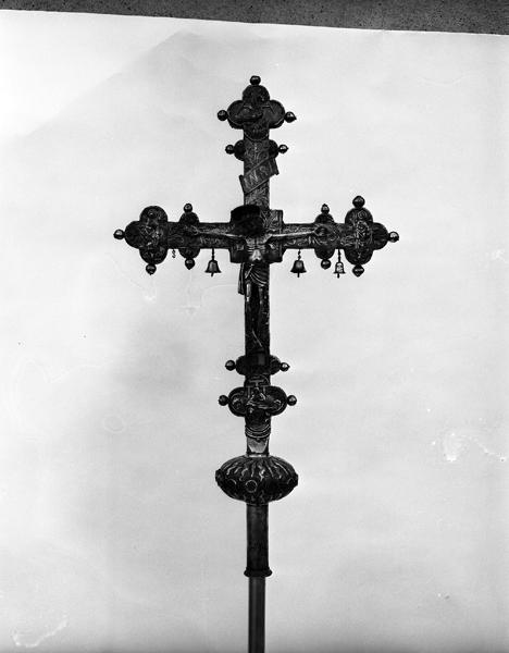 Croix de procession, avers, vue générale