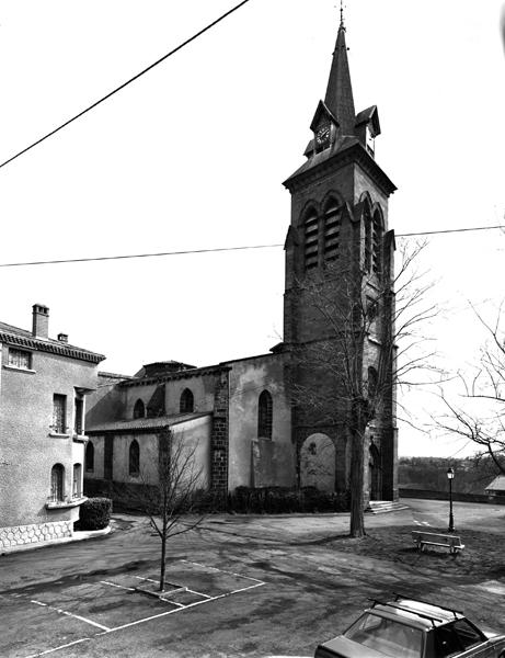 Vue générale de l'église depuis le nord-ouest