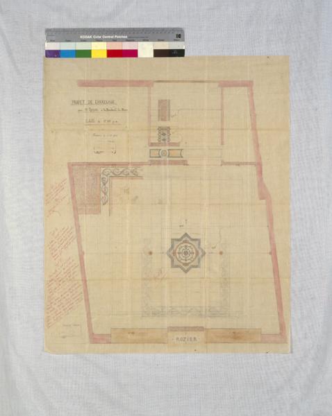 Projet de carrelage pour Mr Rozier à La Bourboule-les-Bains Plan