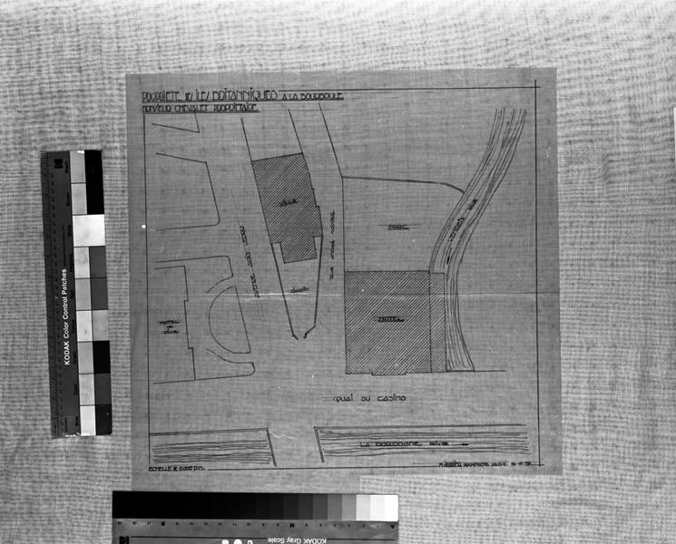 Propriété des Iles Britanniques à La Bourboule. Monsieur Chevalet propriétaire. [Plan d'ensemble].