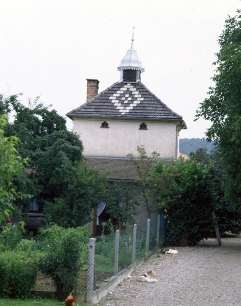 Vue générale d'un pigeonnier sur four à pain (Demolles, Luzillat)