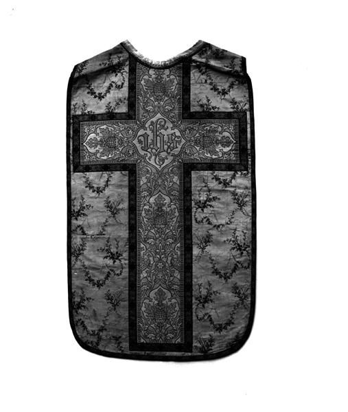 Chasuble, dos, vue générale