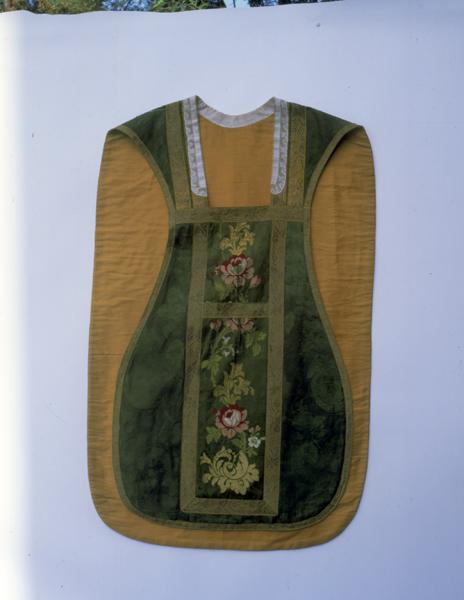 Chasuble, devant, vue générale