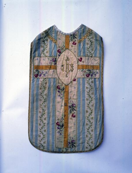 Chasuble, dos, vue générale