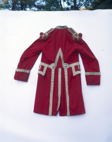 Manteau de suisse, dos, vue générale