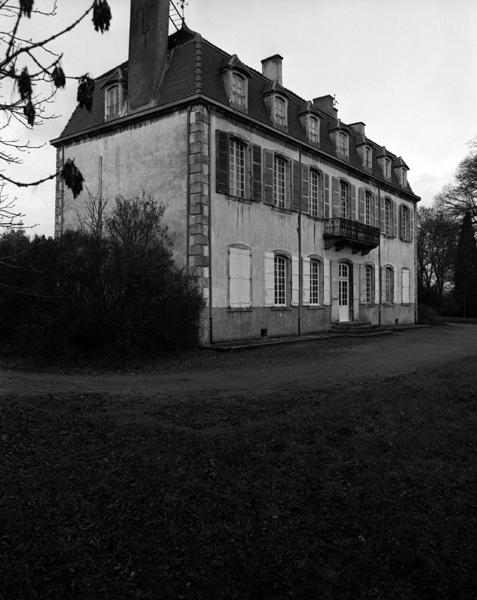 Vue générale de l'élévation postérieure depuis le sud est