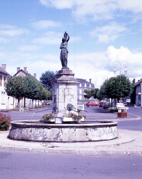 Vue générale de la fontaine