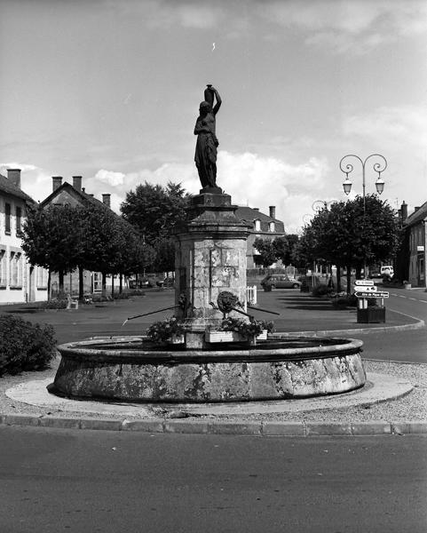 Vue générale de la fontaine
