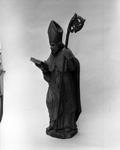 Statue (petite nature) : saint Martin de Tours