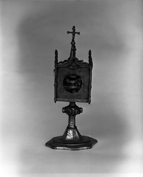 Reliquaire-monstrance de saint Louis, du Saint-Sépulcre, des pierres de la lapidation de saint Etienne, du saint prépuce