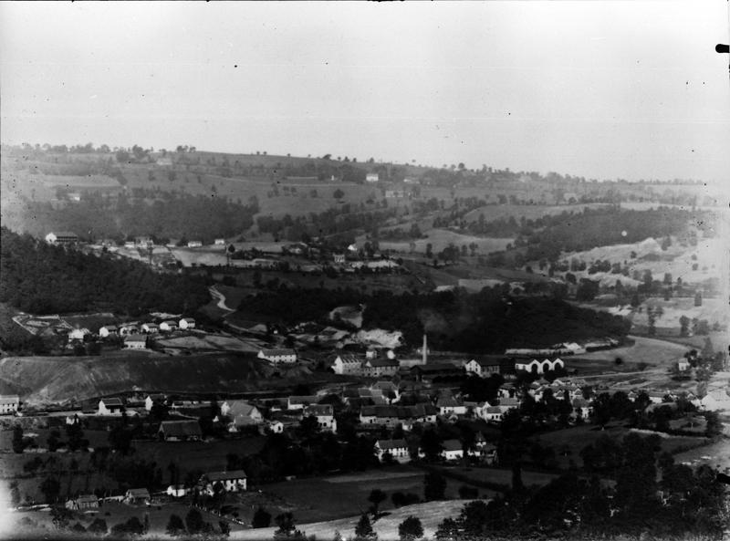 Vue générale d'est en ouest