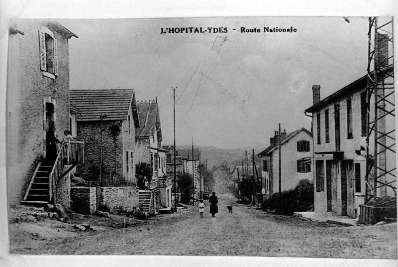 L'Hôpital-Ydes Route Nationale [Actuelle avenue de la République]