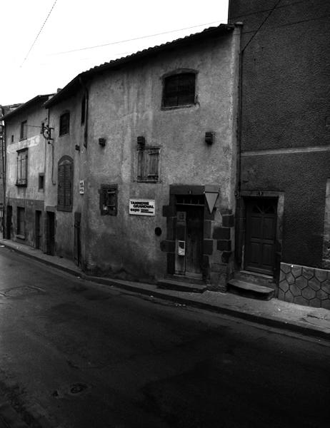 Vue de l'élévation ouest sur la rue Saint-Maurice