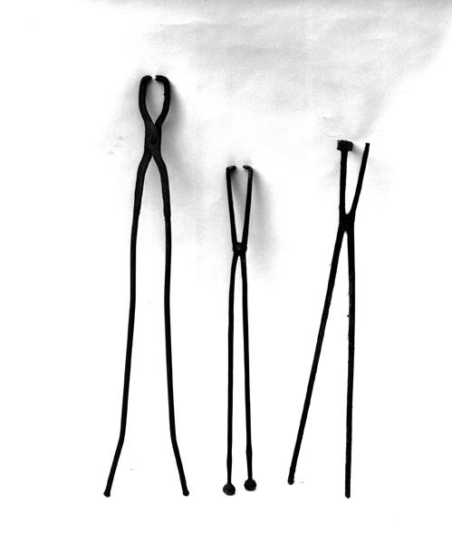 Vue d'ensemble des trois pinces