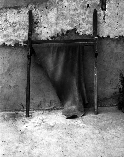 Paroir, fer à pousser et lunette à parer de chamoiseur