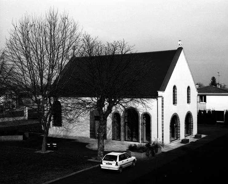Vue générale de la deuxième chapelle, depuis le sud-ouest
